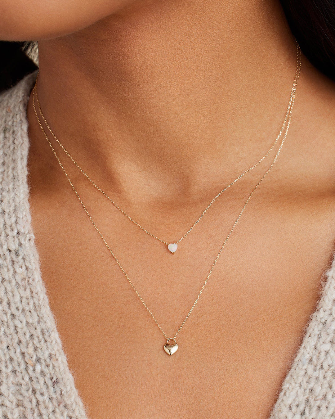 Opal Heart Necklace for Women - Elegant Sterling Silver Jewelry Gift for Valentine's Day, Anniversary & Birthday - Perfect for Romantic Occasions & Special Events