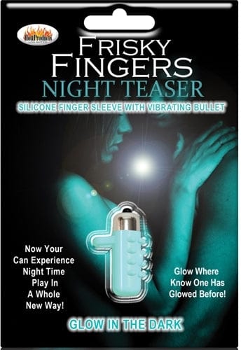 Glow in the Dark Finger Vibrator - Rechargeable Adult Toy for Women & Couples | Waterproof, Quiet & Powerful for Bedroom Fun, Travel & Solo Play