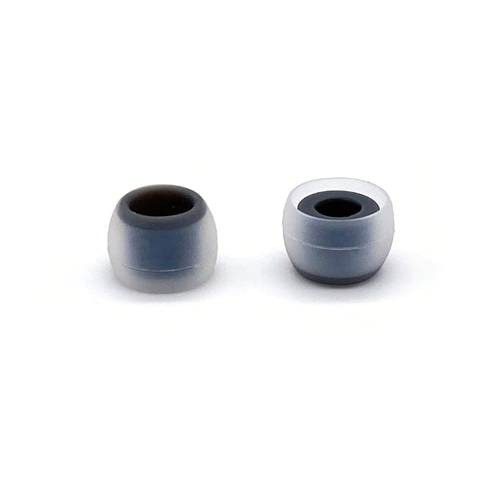 BGVP Premium Silicone Eartips for Earphones - 1 Pair with Mini Storage Case | Noise Isolation Comfort Fit for AirPods, Galaxy Buds & Wireless Earbuds | Perfect for Workouts, Commuting & Travel