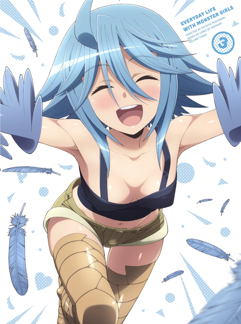 Monster Girl Daily Life Vol.3 DVD - First Edition Limited Japanese Version with Full Series Purchase Bonus | Anime Collection for Otaku Fans & Japanese Culture Enthusiasts