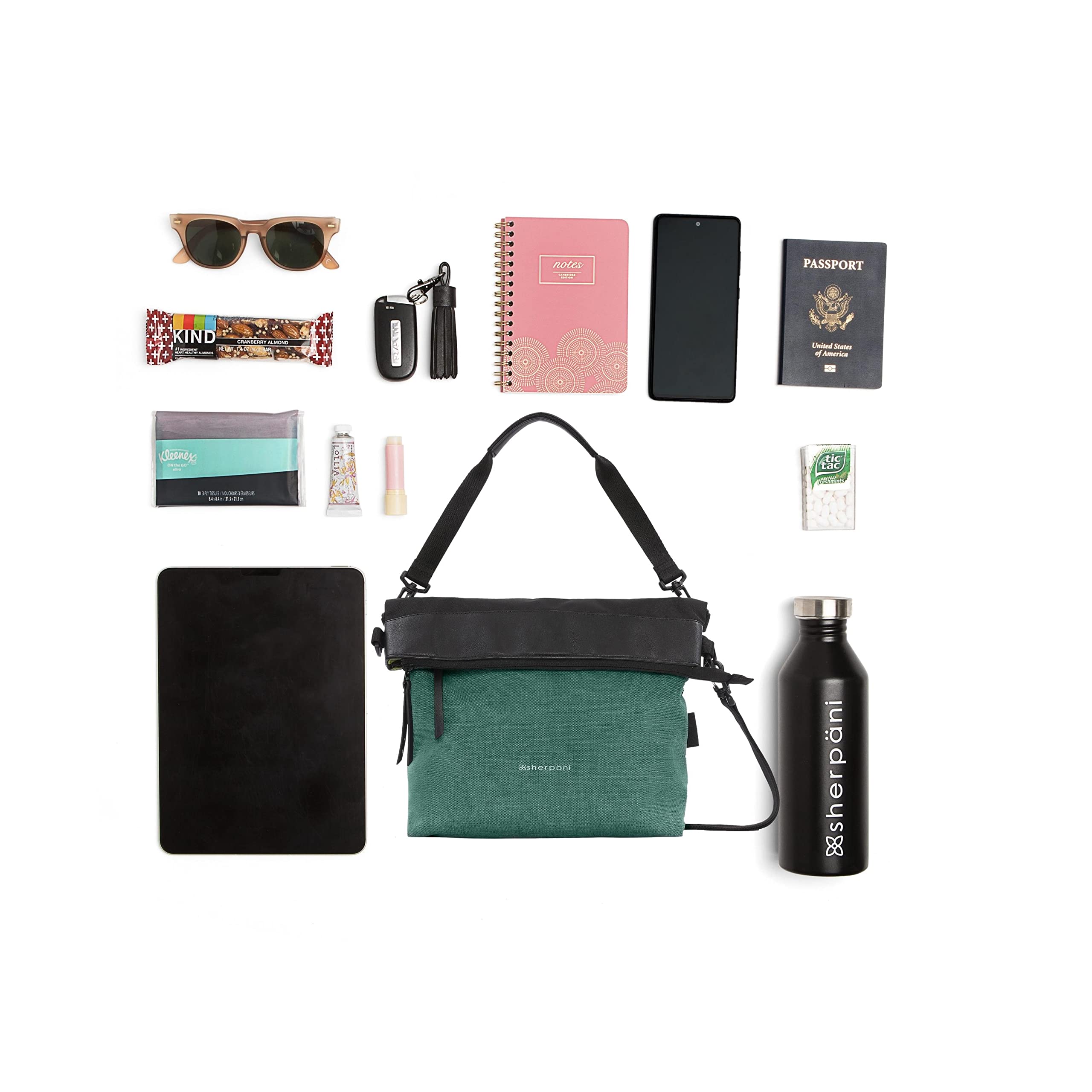 Sherpani Vale Anti-Theft Crossbody Purse for Women - Secure Travel Shoulder Bag & Stylish Tote Handbag - Perfect for Commuting, Shopping, and Vacation Trips