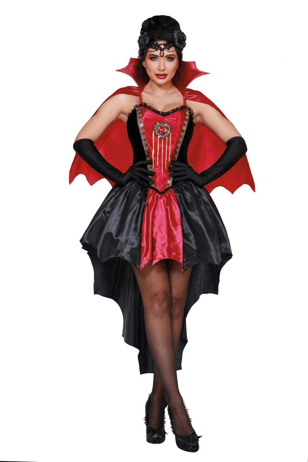 Dreamgirl Women's Drop Dead Beautiful Adult Costume - Sexy Halloween Party Outfit for Women, Cosplay & Roleplay Costume