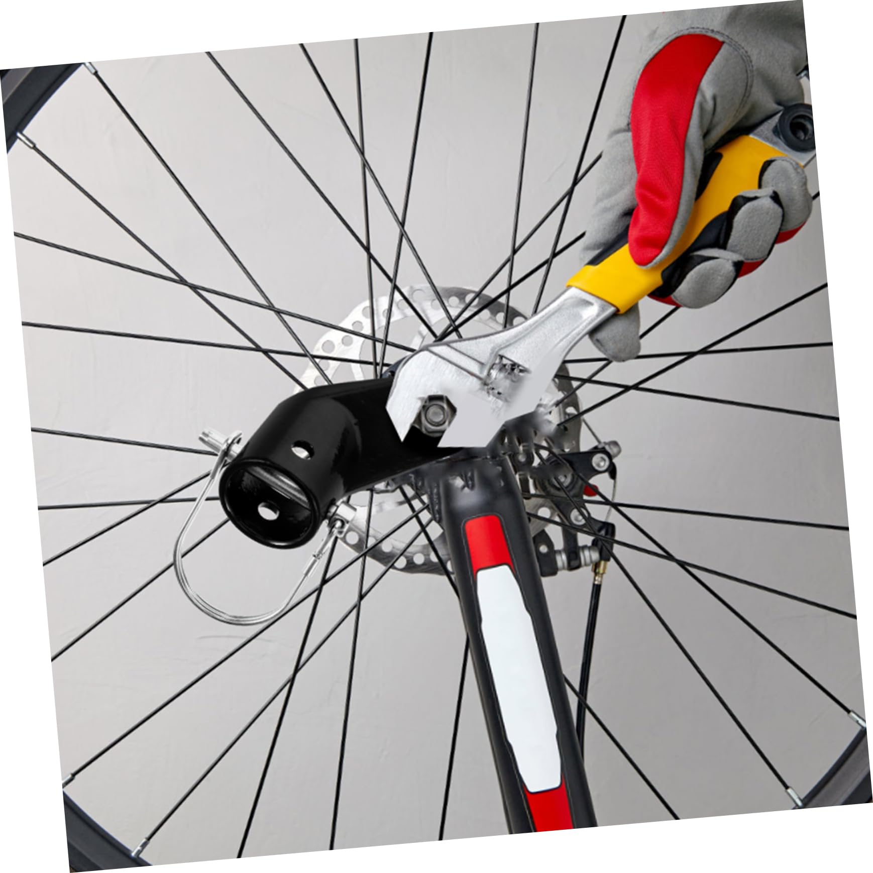 Yardwe 1 Set Heavy Duty Steel Trailer Hitch Electric Bike Hooks Attachment for Bike Trailer - Perfect for Cycling with Kids, Cargo Transport & Outdoor Adventures