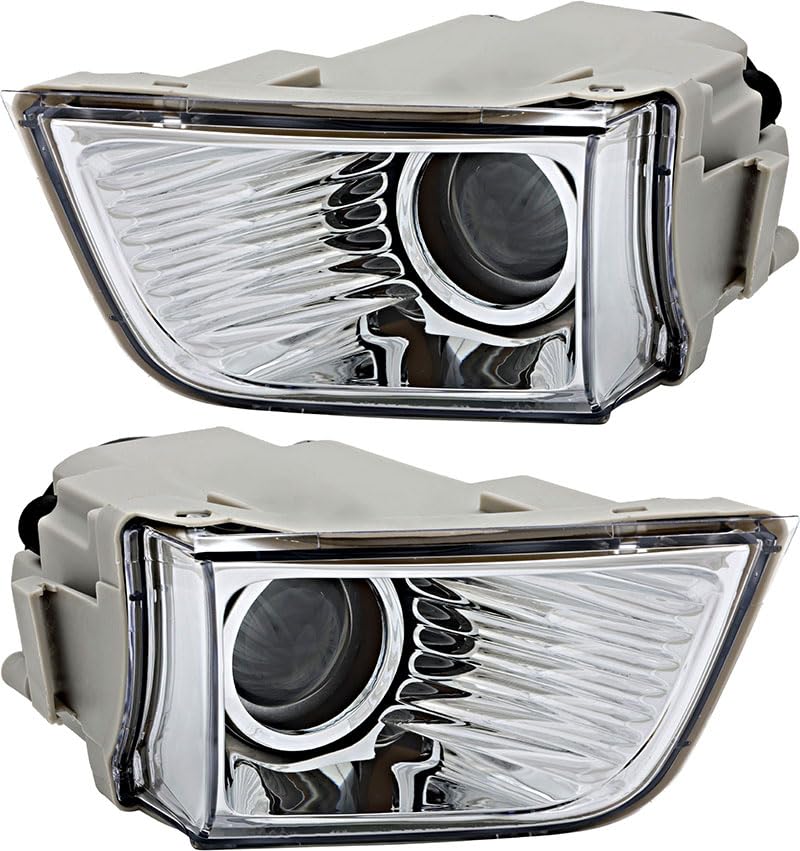 Toyota 4Runner Fog Lights Replacement Set - Driver & Passenger Side Compatible with 2003 2004 2005 Models | Durable All-Weather Performance for Night Driving and Off-Road Adventures