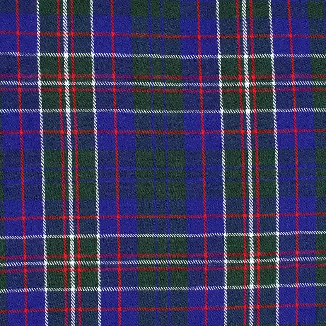 Hunter Of Hunterston Tartan Plaid Scarf - Premium Wool Blend for Men & Women | Perfect for Outdoor Adventures, Fall & Winter Fashion, and Scottish Heritage Events