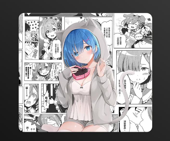 Premium Glass Mouse Pad - Ultra Smooth Gliding Surface for Gaming & Office Use - Large Size (15