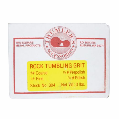 Thumlers Tumbler 3 lb. Rock Polishing Grit Kit - Includes All Grit Types for Professional Stone Tumbling - Perfect for Jewelry Making, Lapidary & Rock Hobbyists