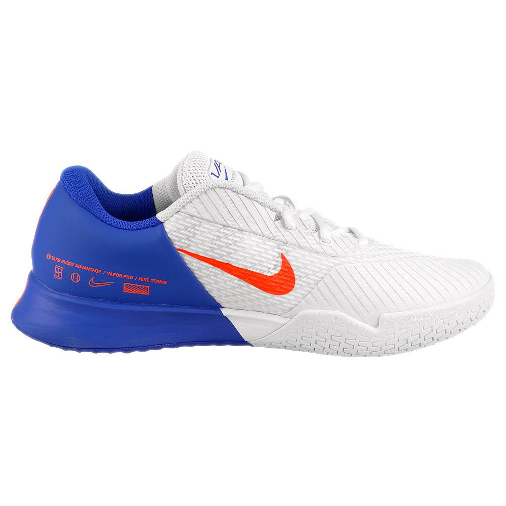 Nike Men's Air Zoom Vapor Pro 2 Tennis Shoes - White/Hyper Royal - Lightweight Cushioned Sneakers for Court Performance & Casual Wear