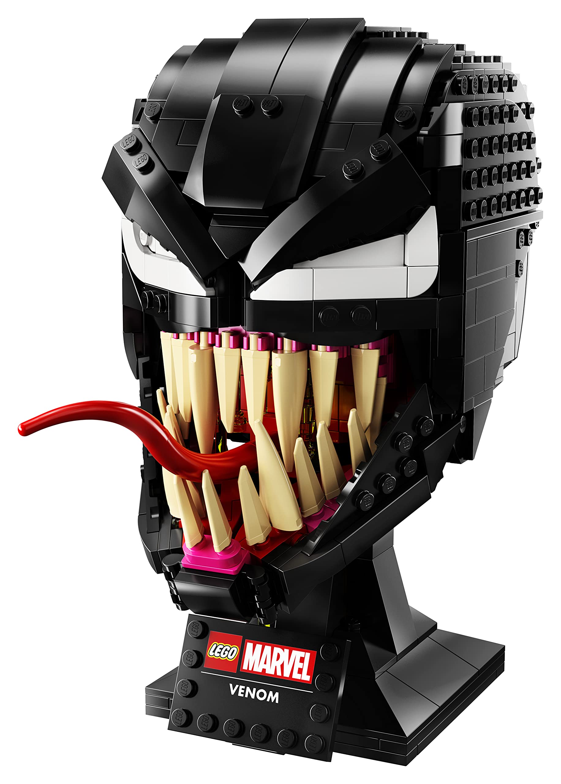 LEGO 76187 Marvel Venom Building Kit - Collectible Mask & Head Display for Marvel Fans, Superhero Gift for Men & Women - Perfect for Home Decor, Cosplay & Collector's Display