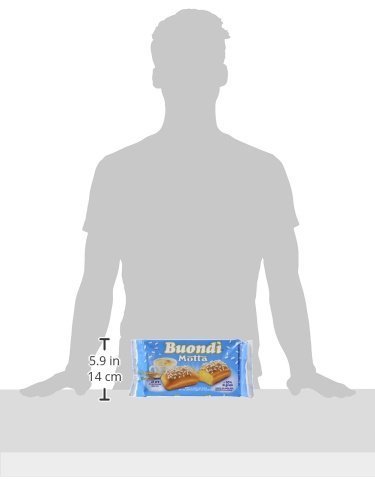 Buondì Classic Taste Snack Cakes - Italian Import (6 Cakes per Box, 200g/7.05oz) - Pack of 4 | Perfect for Breakfast, Office Snacks & Coffee Time