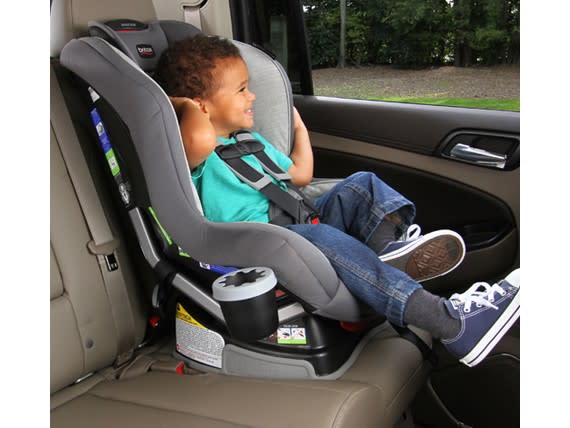 Britax Convertible Cup Holder for ClickTight Car Seats - Black - Perfect for Road Trips, School Runs & Family Travel