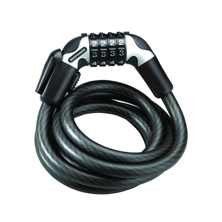 Kryptonite KryptoFlex 1218 Key Cable Lock - Secure Bicycle, Motorcycle, Scooter & Outdoor Gear - Perfect for Commuting, Travel & Storage