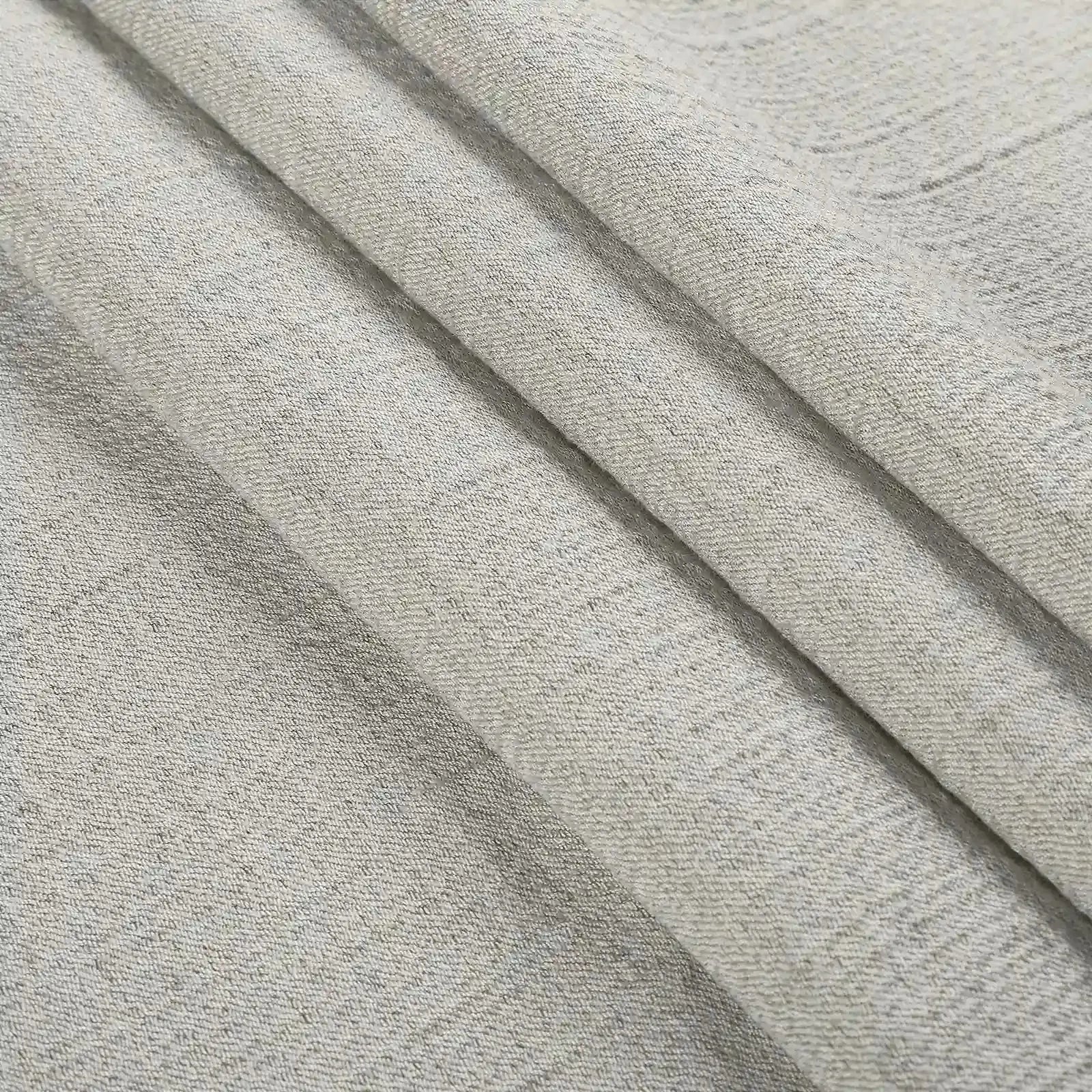 Lydia Solid Jacquard Pleated Curtains - Elegant Window Treatments for Living Room, Bedroom & Home Decor