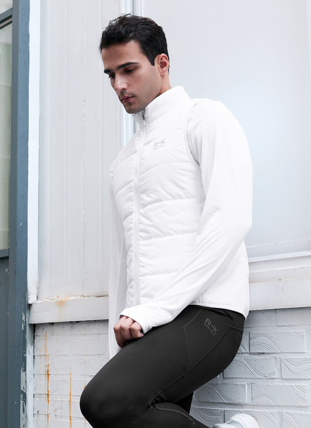 Men's Lightweight Padded Vest for Outdoor Activities - RX Comfortable & Stylish Jacket for Hiking, Running & Casual Wear