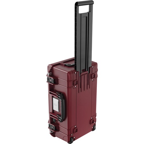 Pelican 1535TRVL Wheeled Carry-On Case with Lid Organizer & Packing Cubes - Oxblood Red | TSA Approved for Air Travel, Business Trips & Outdoor Adventures