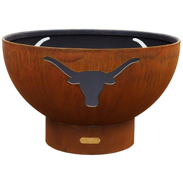 Longhorn Fire Pit - Heavy Duty Steel Outdoor Fire Pit for Backyard, Camping & Patio - Rust-Resistant & Durable Design for Year-Round Use