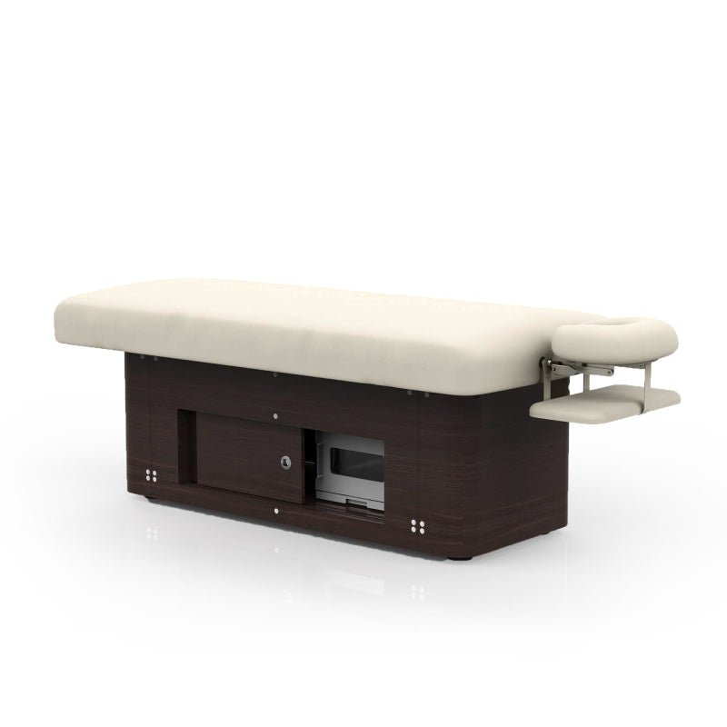 Silverfox 3 Motors Electric Facial Bed Spa Massage & Exam Table with Cabinet 2285B - Professional Salon & Spa Equipment for Facial Treatments, Massage Therapy & Skin Care Procedures