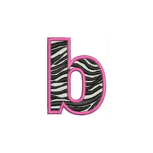 Threadart Machine Embroidery Design Bundles - Alphabet Sets - Zebra Alphabet (1) - USB Stick Included - Over 25 Sets for DIY Crafts, Monogramming, and Personalized Gifts