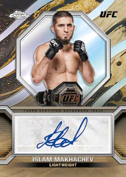 2024 Topps UFC Chrome Trading Cards Value Box - Collectible Sports Cards for UFC Fans, Fight Night Events & Memorabilia Collectors