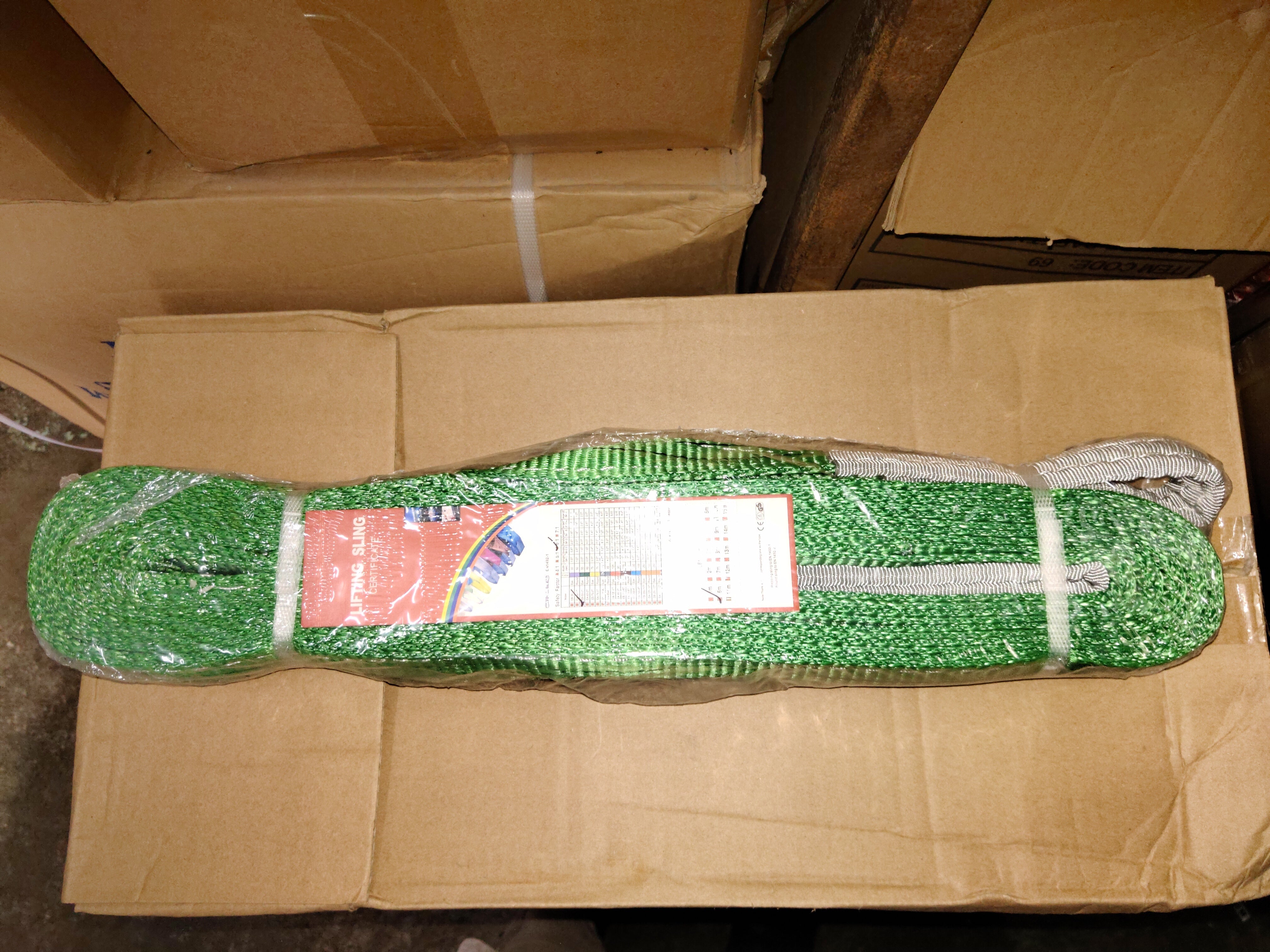 2 Ton Heavy Duty Webbing Sling - WS02 Model | Durable Polyester Lifting Straps for Towing, Construction & Warehouse Use