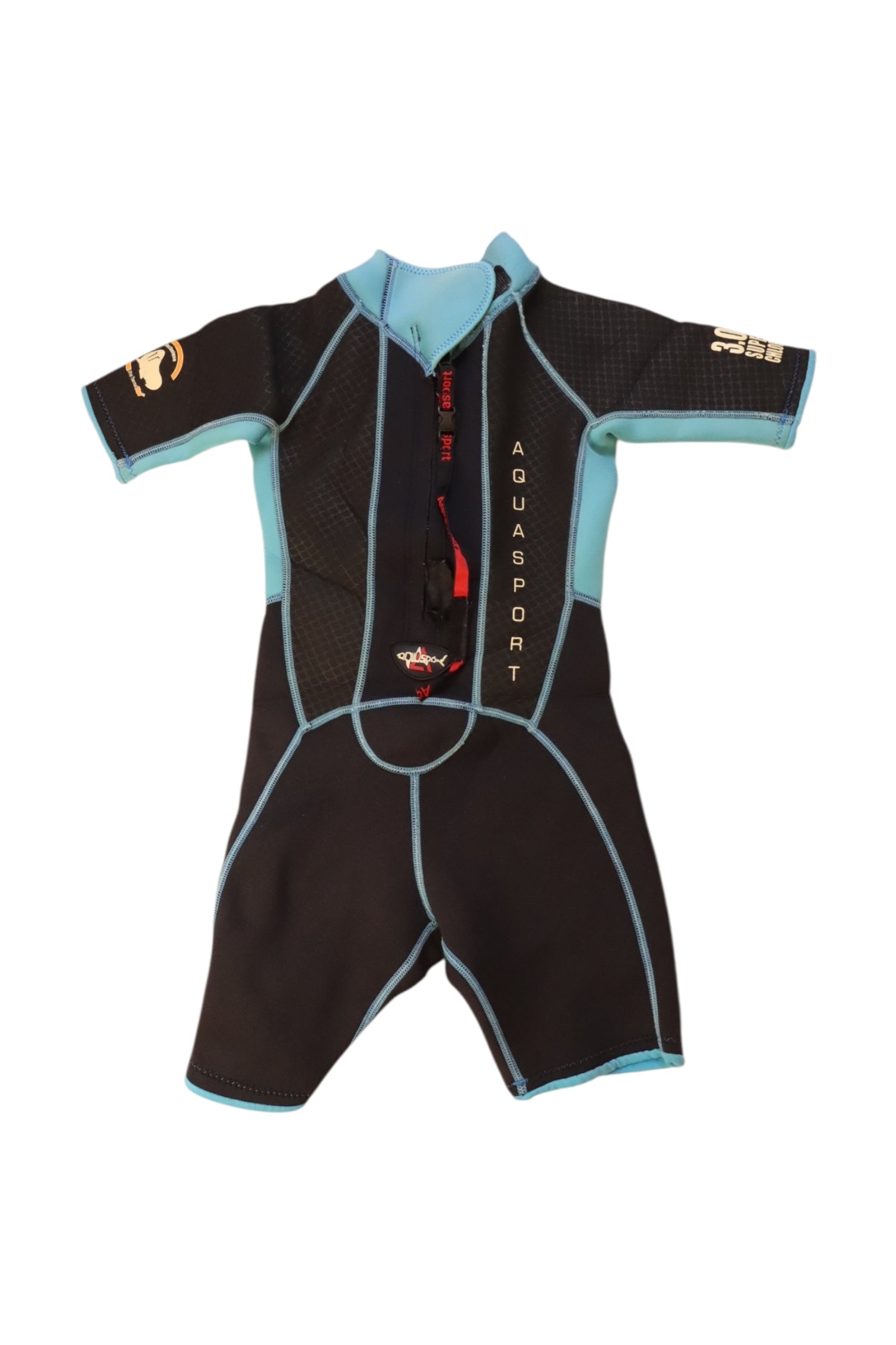 Aquasport Kids Wetsuit Size 6T - Comfortable & Durable Neoprene Wetsuit for Boys & Girls - Perfect for Swimming, Surfing & Beach Activities