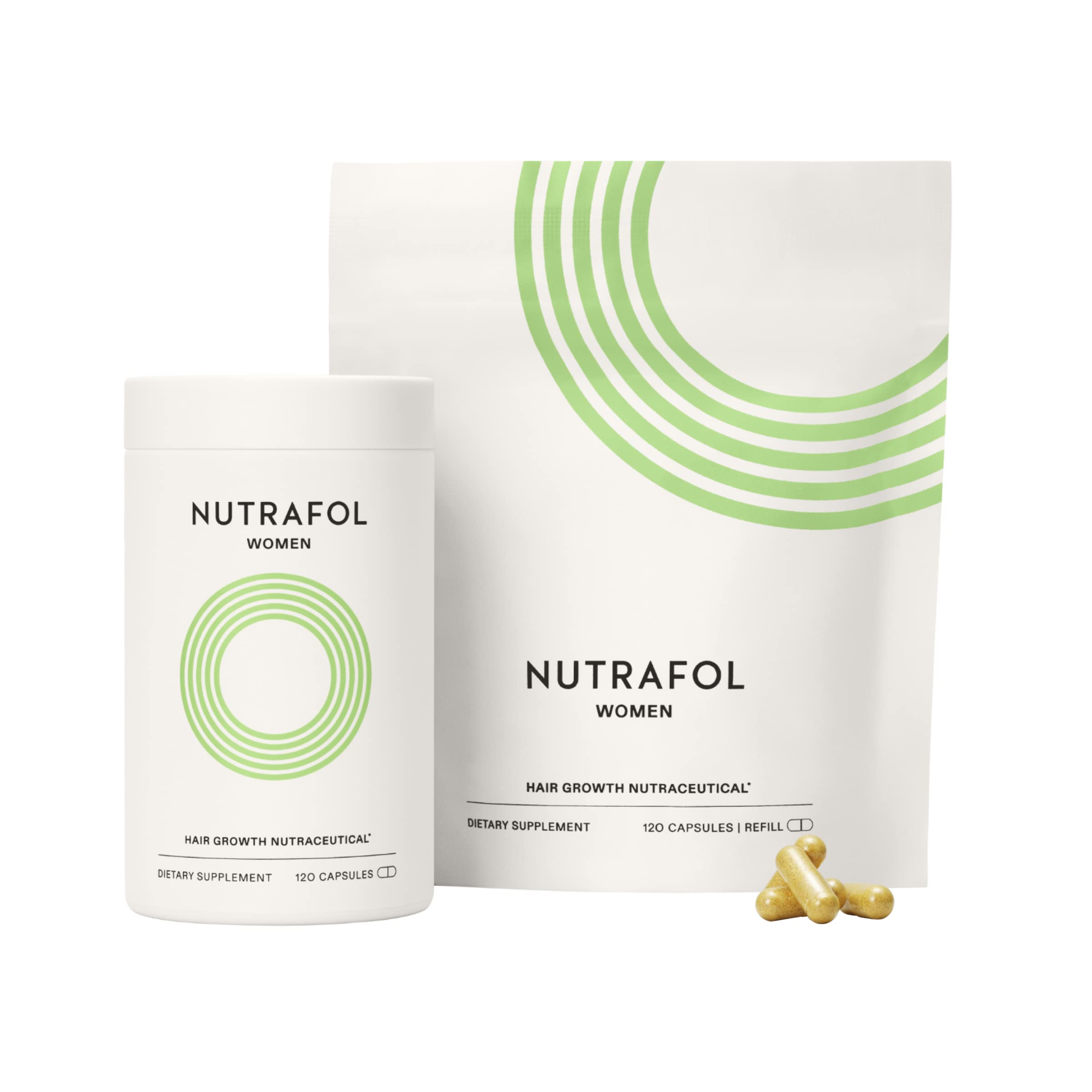 Nutrafol Women's Hair Growth Supplement - Clinically Proven for Thicker, Stronger Hair | 2 Month Supply | Hair Loss Treatment for Women | Promote Healthy Hair Growth for Daily Confidence Boost