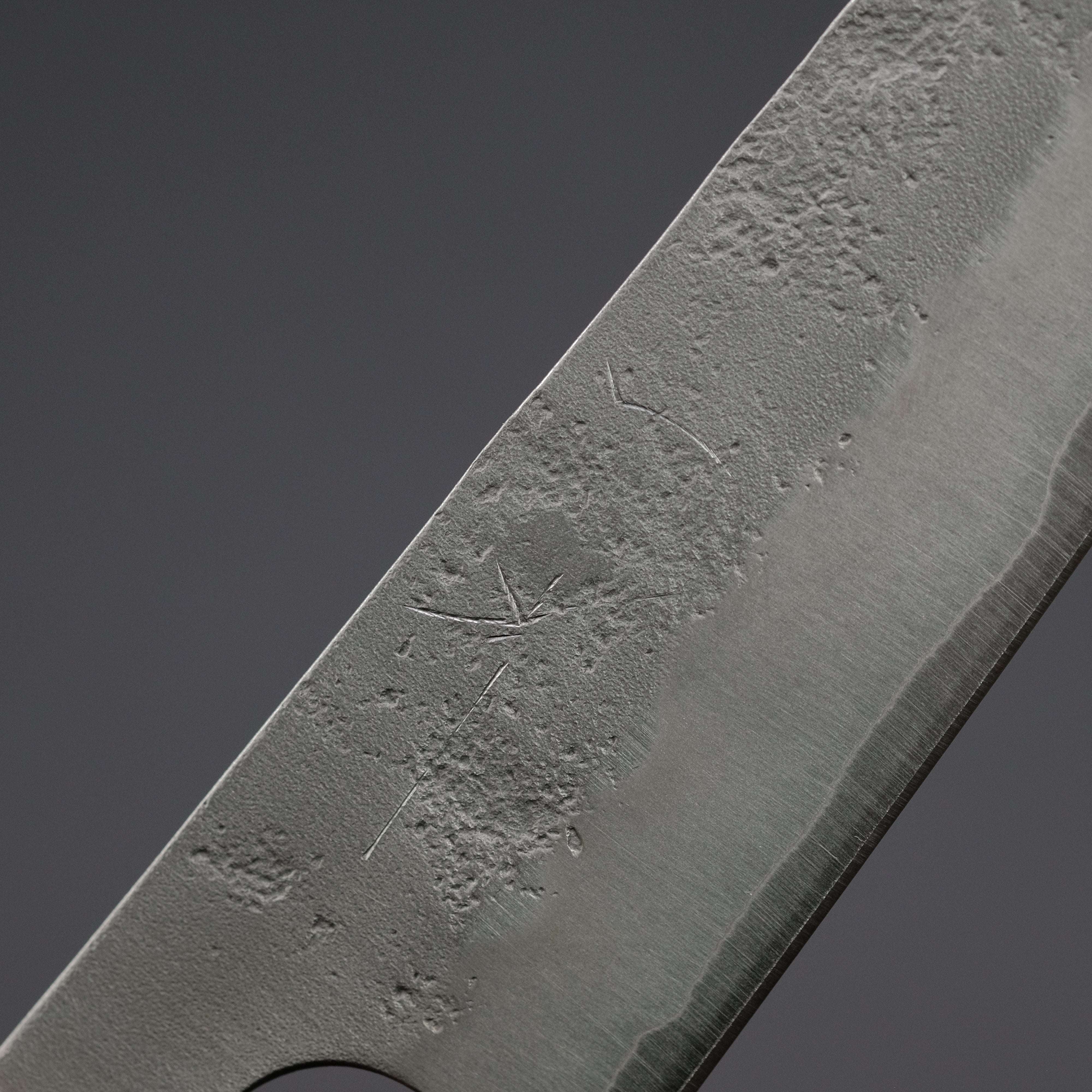 Hitohira Futana S3 Nashiji Petty Knife 135mm - Japanese Stainless Steel Blade with Cherry Wood Handle - Perfect for Slicing, Peeling & Precision Kitchen Tasks