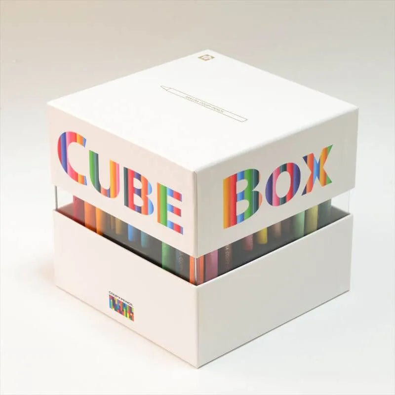 72-Color COUPY CRAYON PENCIL Cube Box - Premium Art Supplies for Kids & Adults | Perfect for Sketching, Coloring Books & School Projects | SAKURA Quality
