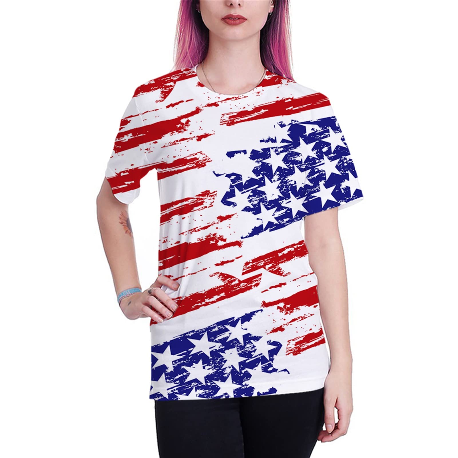 Yasswete Unisex 3D Printed Short Sleeve T-Shirt for Men & Women | Fashion Graphic Tee for Casual Wear, Street Style & Everyday Outfits