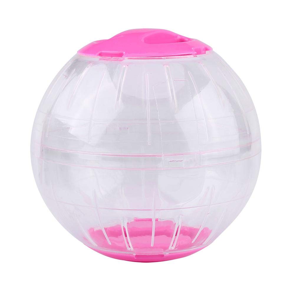 **Pink Plastic Hamster Exercise Ball - Durable Hamster Toy for Small Pets, Fun Play & Exercise - Perfect for Indoor Playtime & Pet Enrichment Activities**