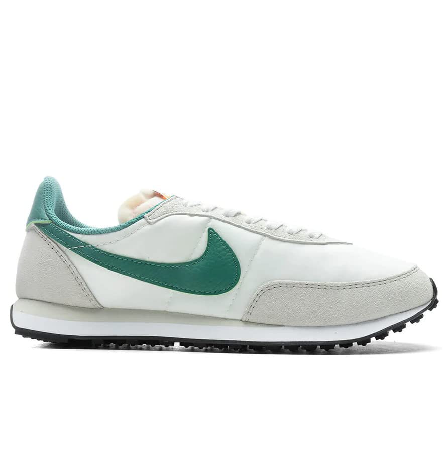 Nike Women's Waffle Trainer 2 ESS Sneakers - Light Bone/Green Noise (DA8291 001) | Running Shoes for Women, Gym Workout & Casual Wear