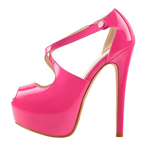 Hot Pink Crisscross