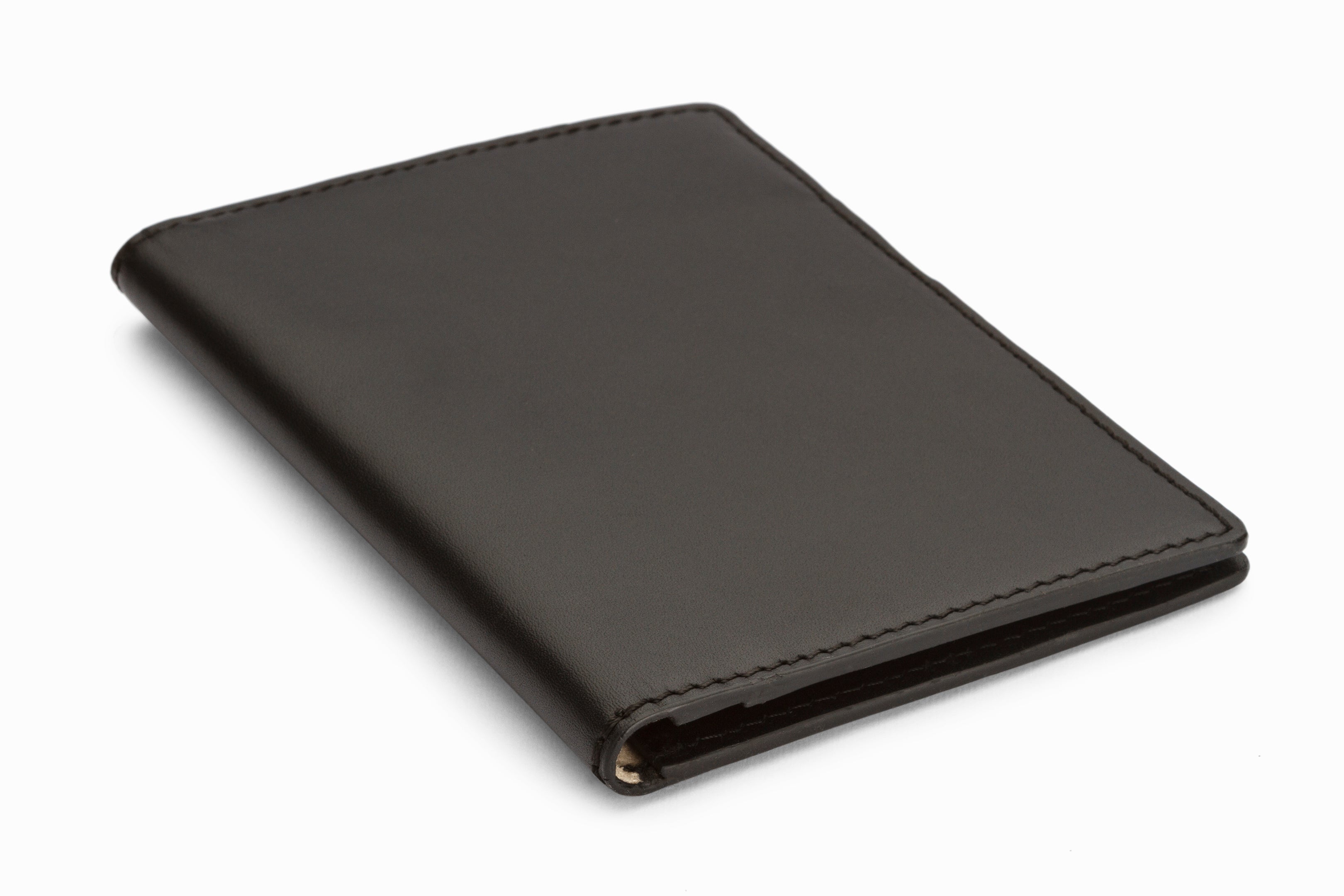 Premium Black Leather Passport Wallet - RFID Blocking, Slim & Durable Travel Wallet for Men & Women - Perfect for Airports, Business Trips & International Travel
