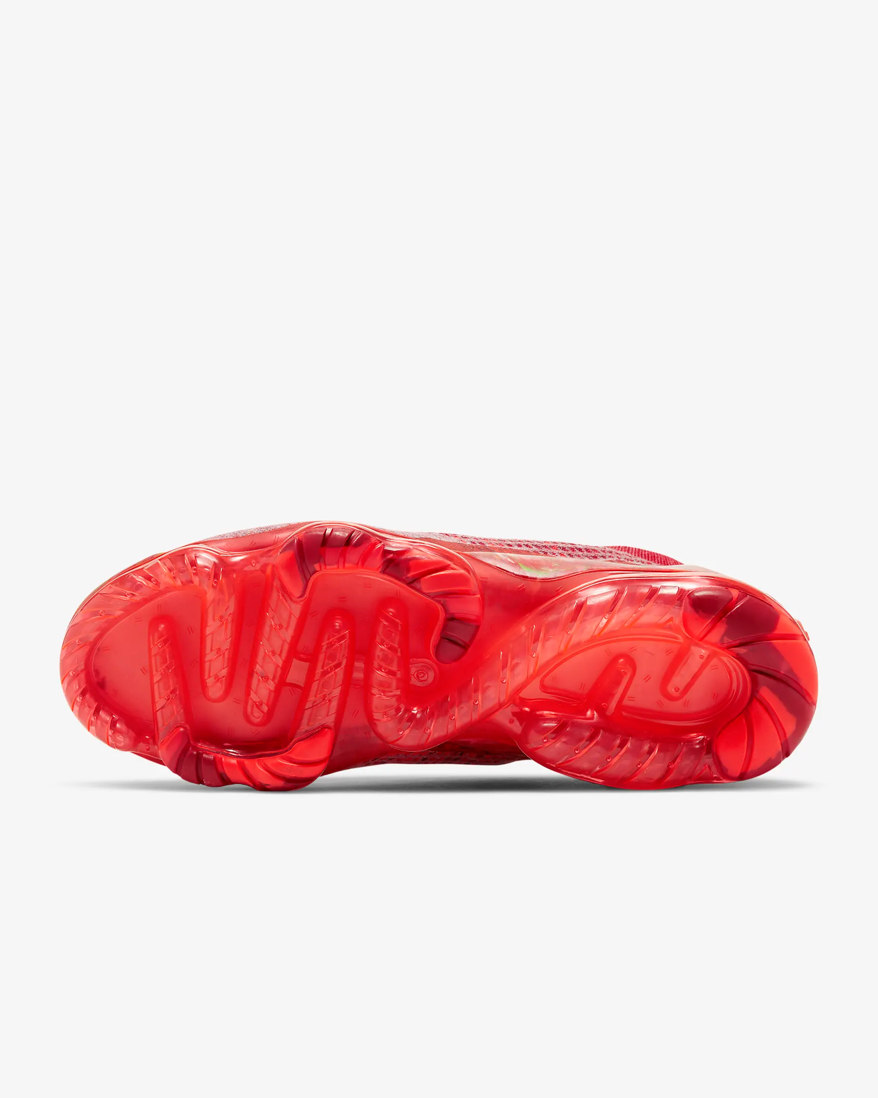 Nike Men's Air VaporMax 2020 Flyknit Running Shoes - Team Red/Flash Crimson/Gym Red | Lightweight & Breathable for Jogging, Gym Workouts & Daily Wear