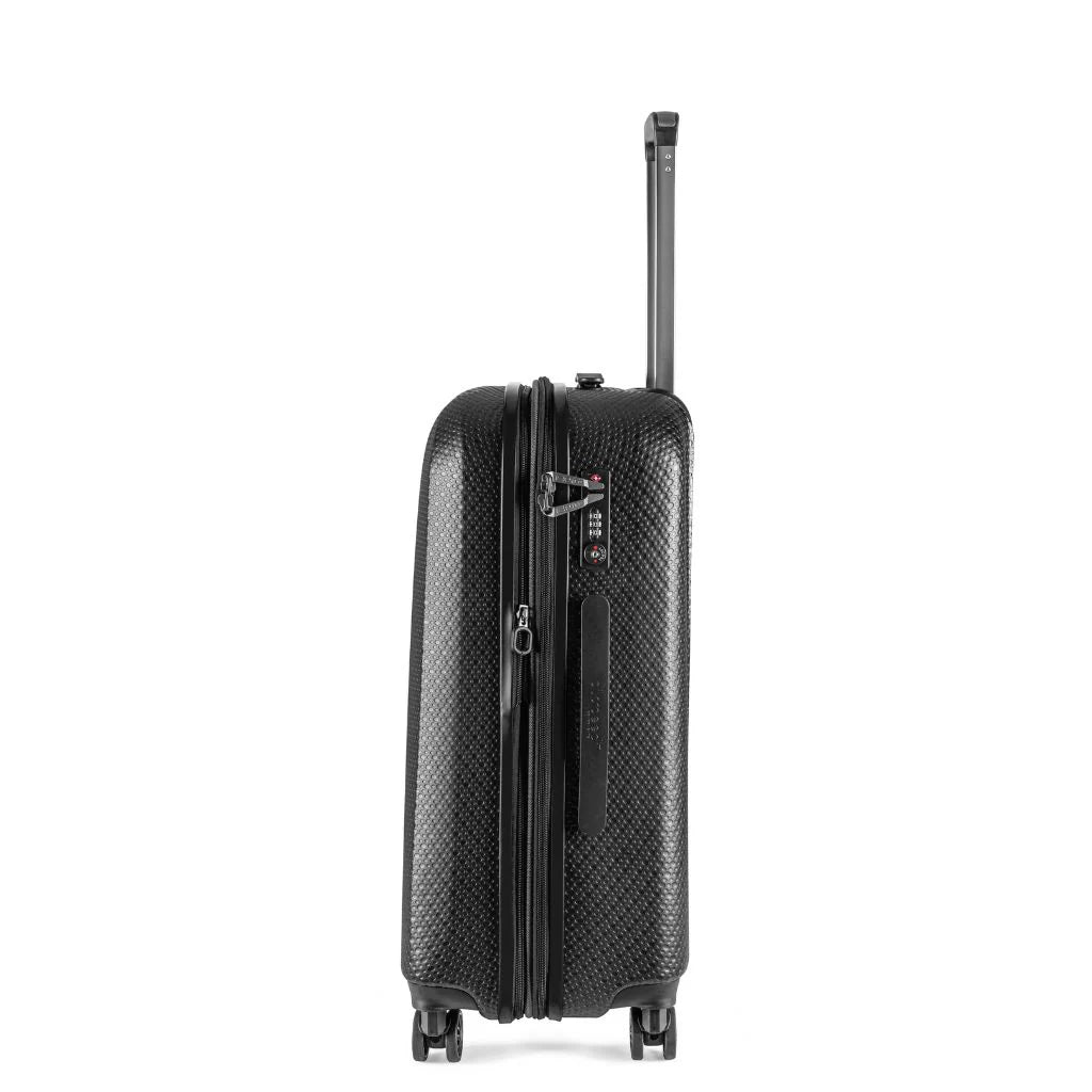 Epic GTO 5.0 3-Piece Hardside Luggage Set - Frozen Black | Premium Spinner Suitcase for Travel, Business Trips & Vacations | Durable Lightweight Carry-On & Checked Bags