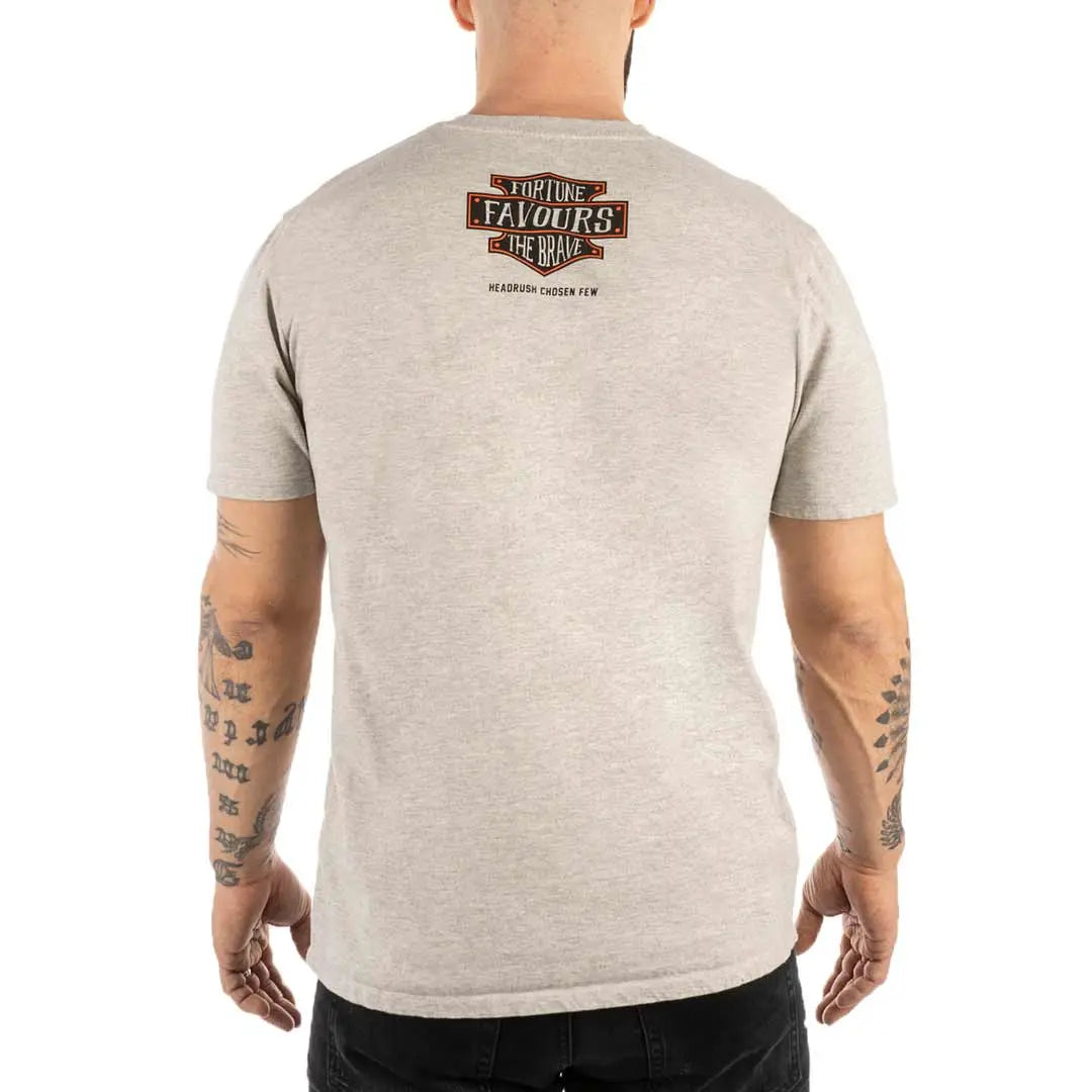 Headrush Men's Original Worldwide T-Shirt - Comfortable Cotton Tee for Casual Wear, Travel & Everyday Outfits