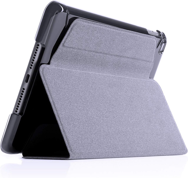 STM Studio Case for iPad Mini 5th Generation & Mini 4 (2018) - Smoke Black | Slim Protective Cover for Work, School & Travel