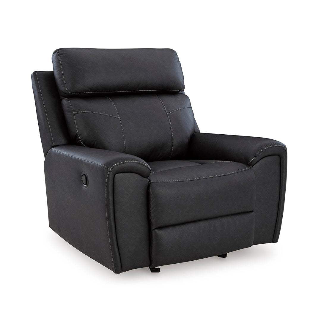 Montacute Manual Glider Recliner Chair - Comfortable Rocking Recliner for Living Room, Nursery & Bedroom - Ergonomic Support for Relaxation, Nursing & Napping