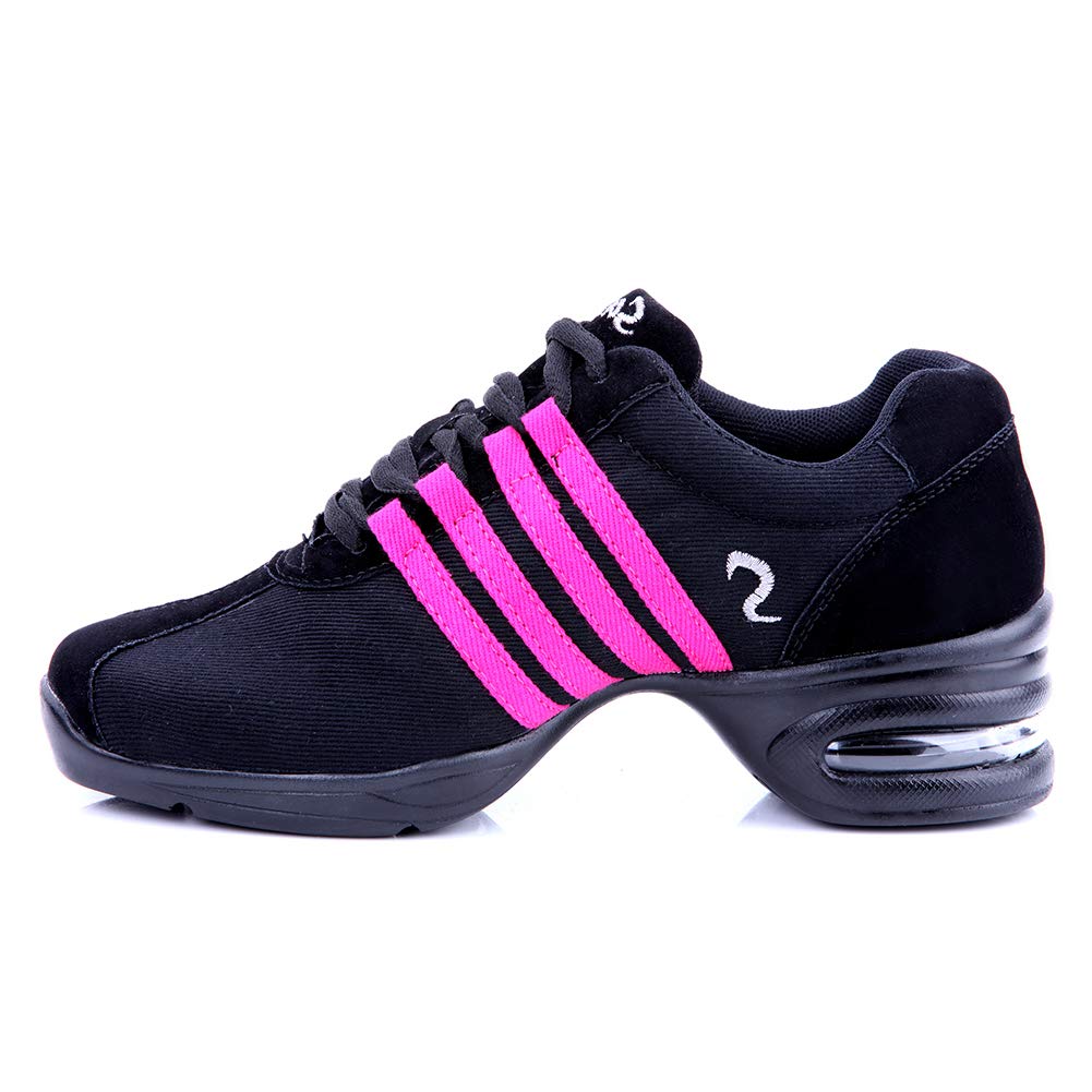 HIPPOSEUS Women's Breathable Dance Sneakers - Modern Jazz Dance Shoes for Women, Fitness Training Shoes, Lightweight Non-Slip P28H for Studio, Stage & Gym Workouts