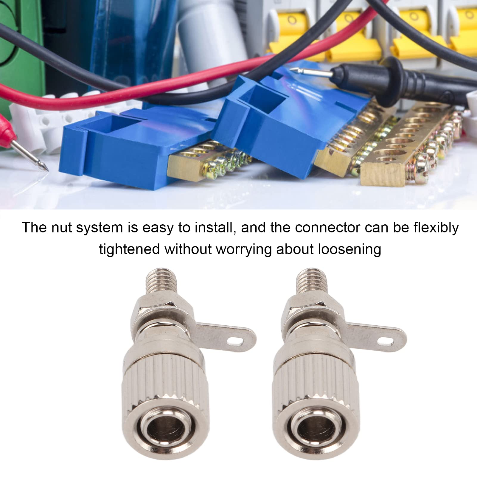 20A Conduction Rated Current Terminal Post - Durable & Practical for Electronic & Industrial Equipment - Ideal for Power Distribution & Circuit Connections