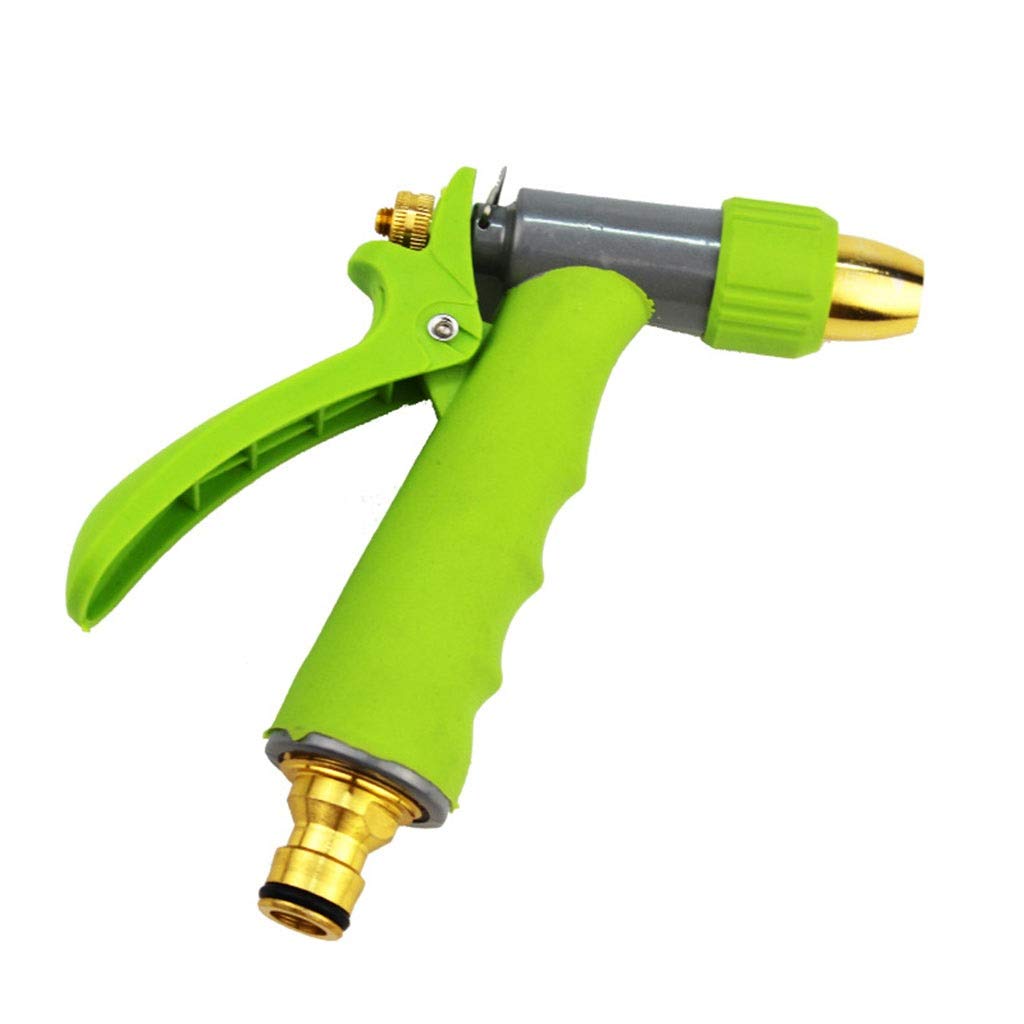 LIUSHUAISHUAI High Pressure Garden Hose Spray Gun with Non-Slip Rubber Handle - Adjustable Water Pressure Nozzle for Watering Plants, Car Washing, and Outdoor Cleaning | Perfect for Lawn Care, Gardening, and Home Maintenance