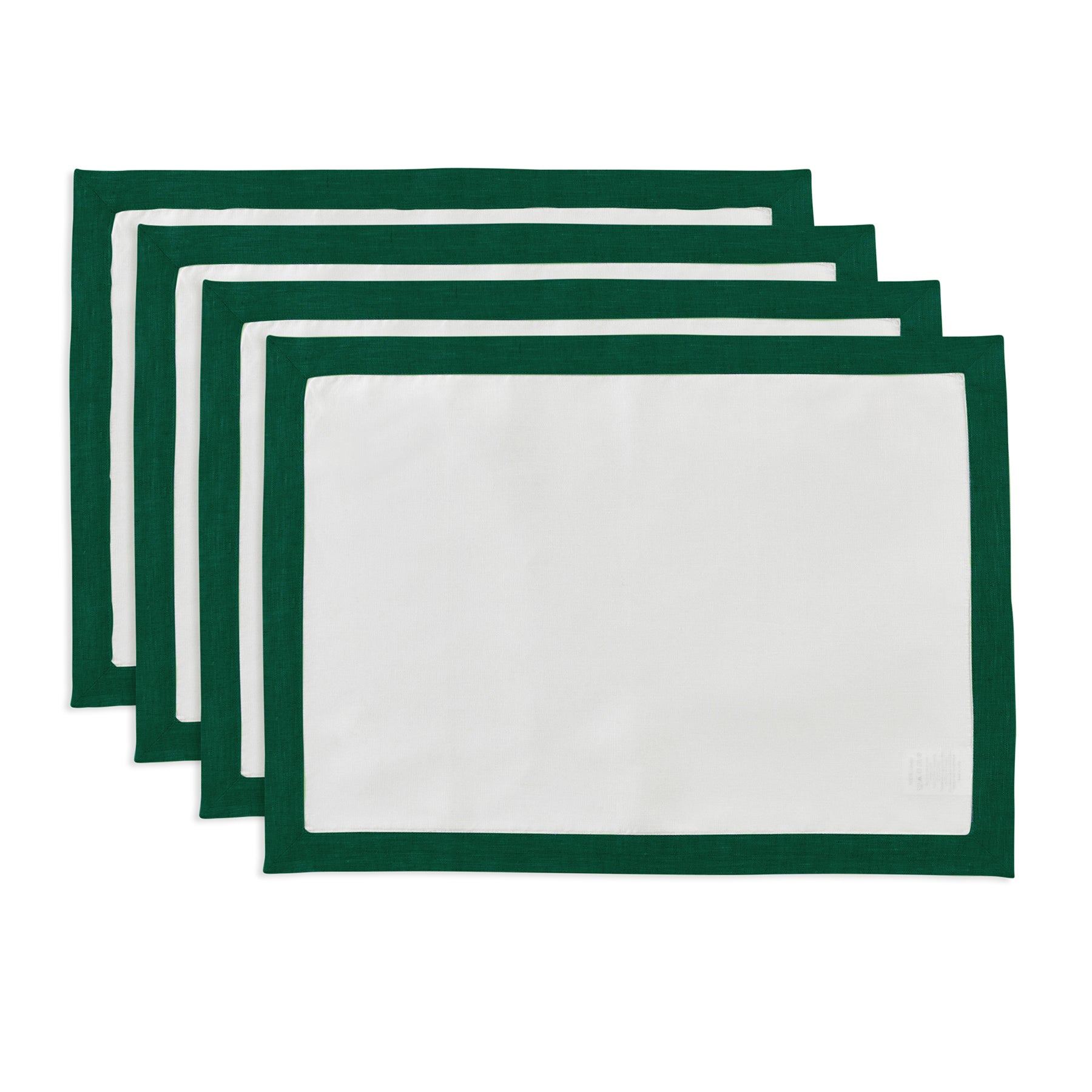 Premium Classic Cotton Placemats Set of 4 - Elegant Table Decor for Dining Room, Kitchen & Holiday Gatherings