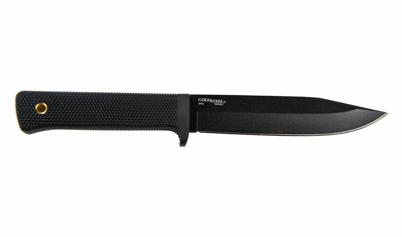 Cold Steel CS 49LCK SK-5 Search & Rescue Fixed Blade Knife with Kray-Ex Handle - Survival, Camping, Hunting & Outdoor Emergency Tool