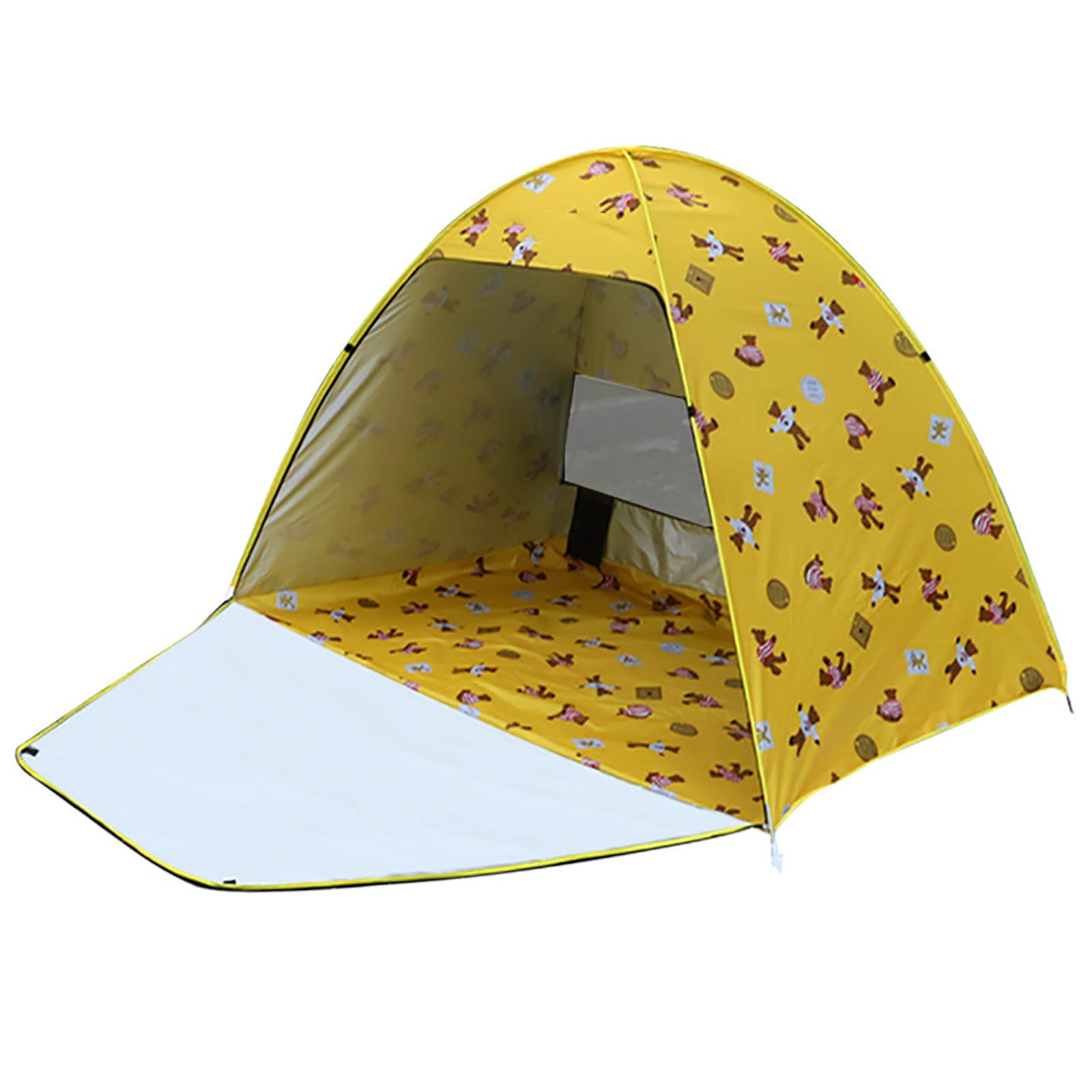 Waterproof Dome Camping Tent for Family - Instant Pop Up Windproof Festival Tent with Rainfly, Perfect for Outdoor Adventures, Hiking & Backpacking