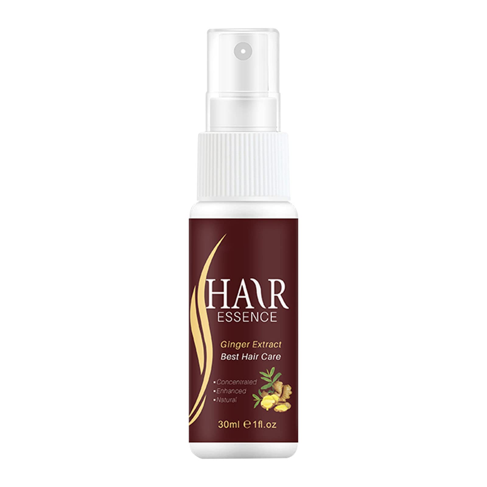 Natural Hair Growth Oil for Thicker Fuller Hair - 30ml Scalp Treatment for Hair Loss & Thinning in Women & Men | Pink | Promotes Healthy Hair Growth & Scalp Moisturizer | Perfect for Daily Hair Care & Styling