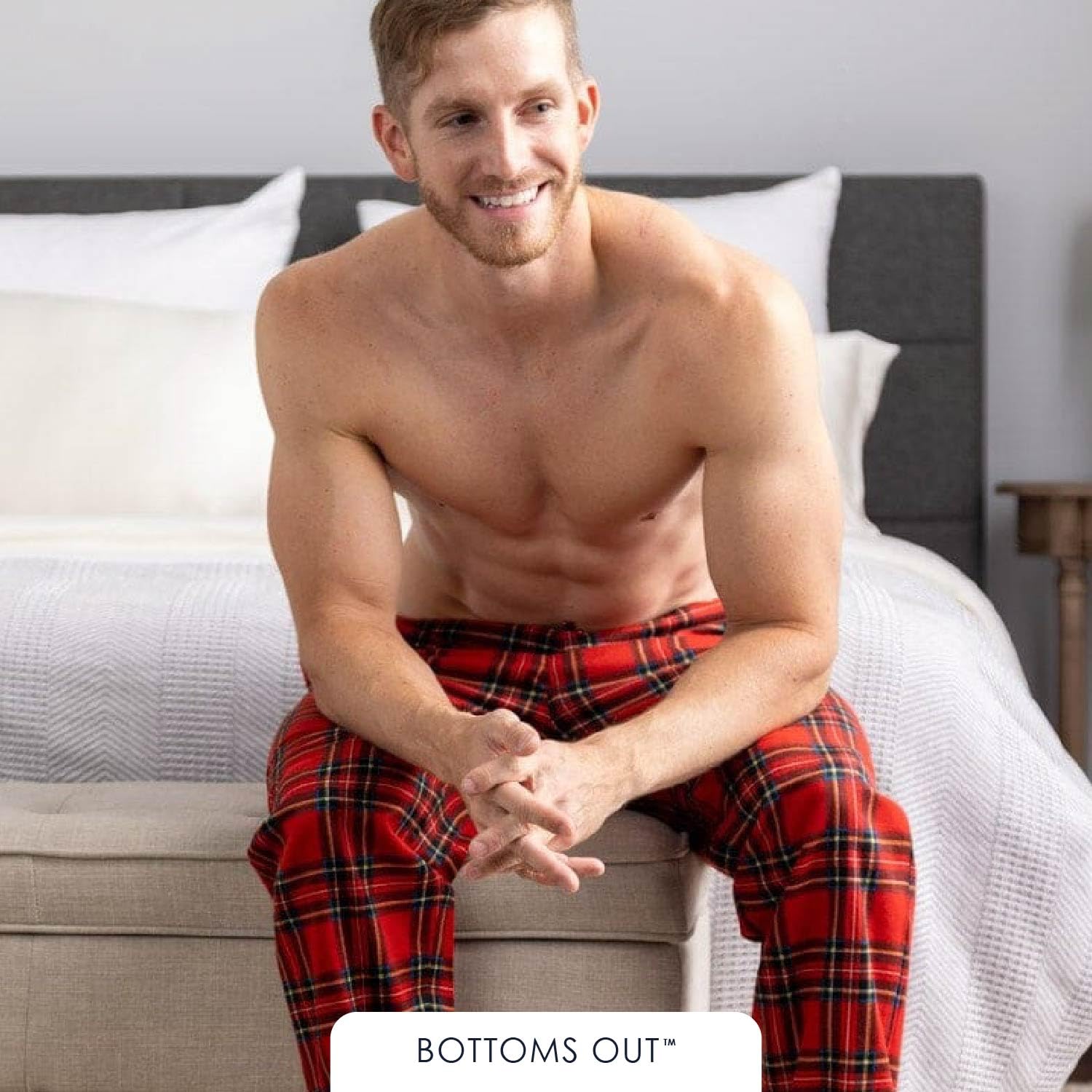 Men's Plaid Pajama Pants with Adjustable Elastic Waistband & Drawstring - Soft Sleep & Lounge Pants for Comfortable Nightwear, Home Relaxation and Travel