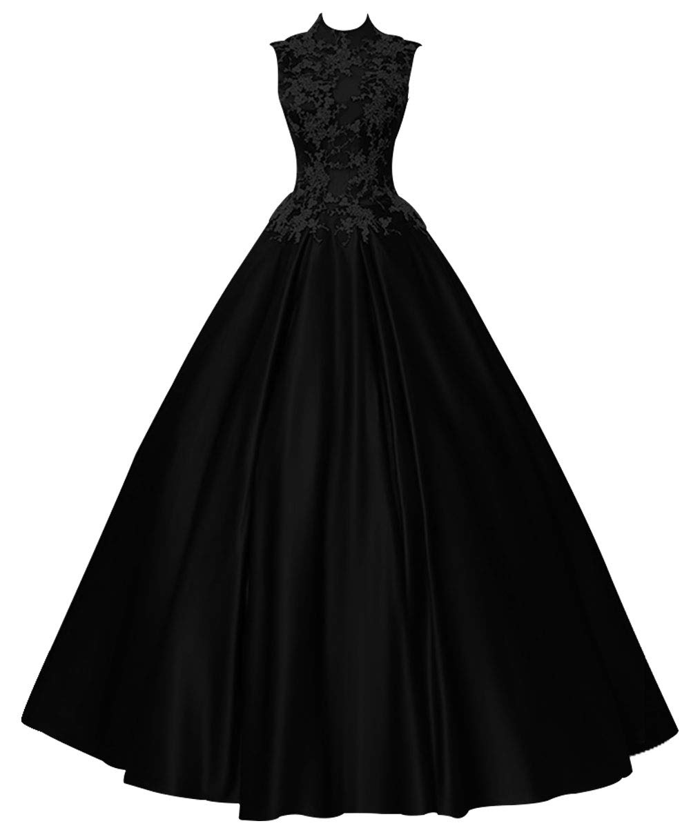 Elegant Long Prom Dress for Quinceanera - Princess Evening Gown with Halter Neckline & Sleeveless Satin Design | Perfect for Homecoming, Formal Dances & Special Occasions