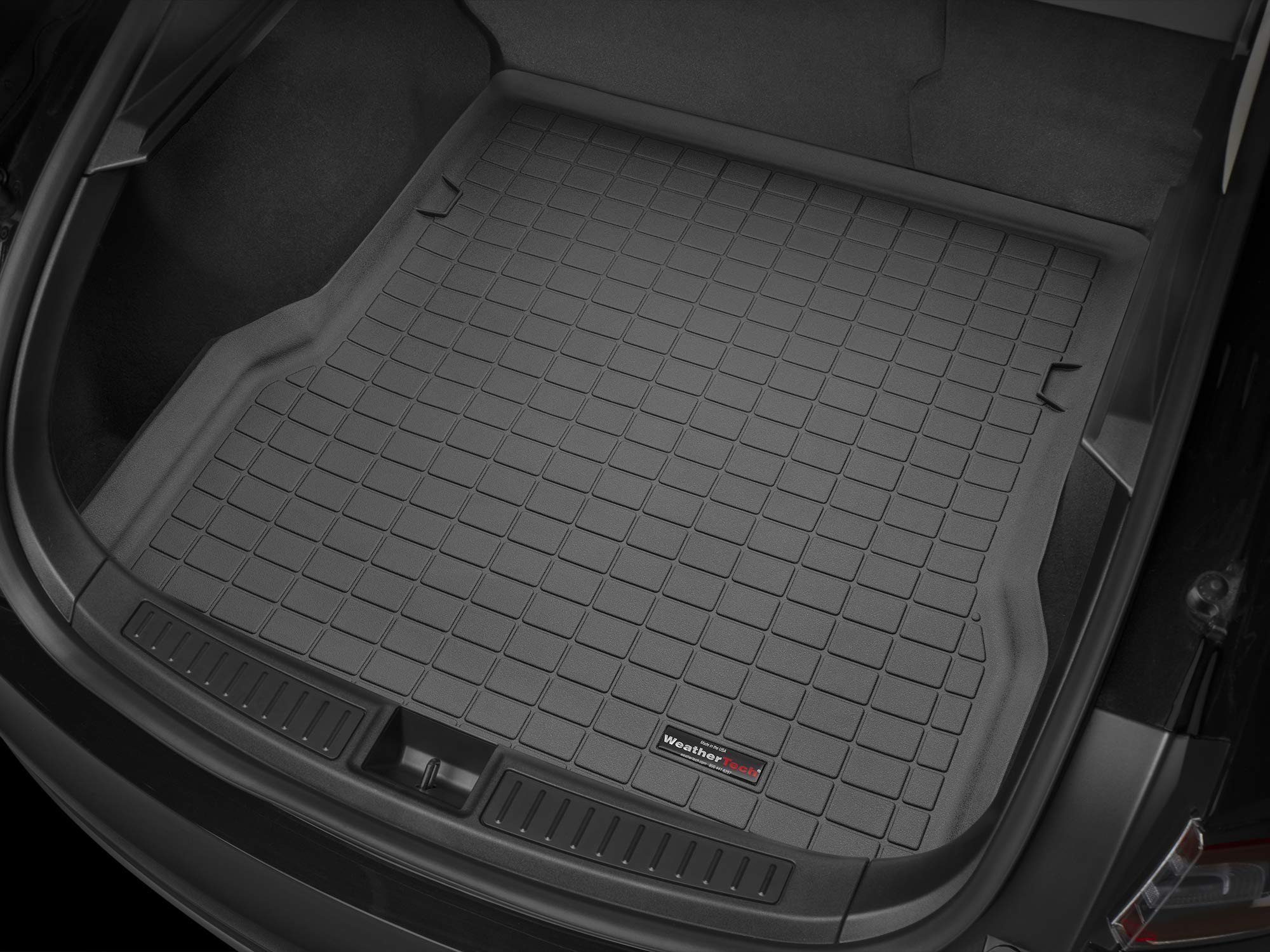 WeatherTech Cargo Trunk Liner for Honda Clarity Plug-in Hybrid - Custom Fit All-Weather Protection Mat (401176) Black - Perfect for Road Trips, Groceries & Pet Transport