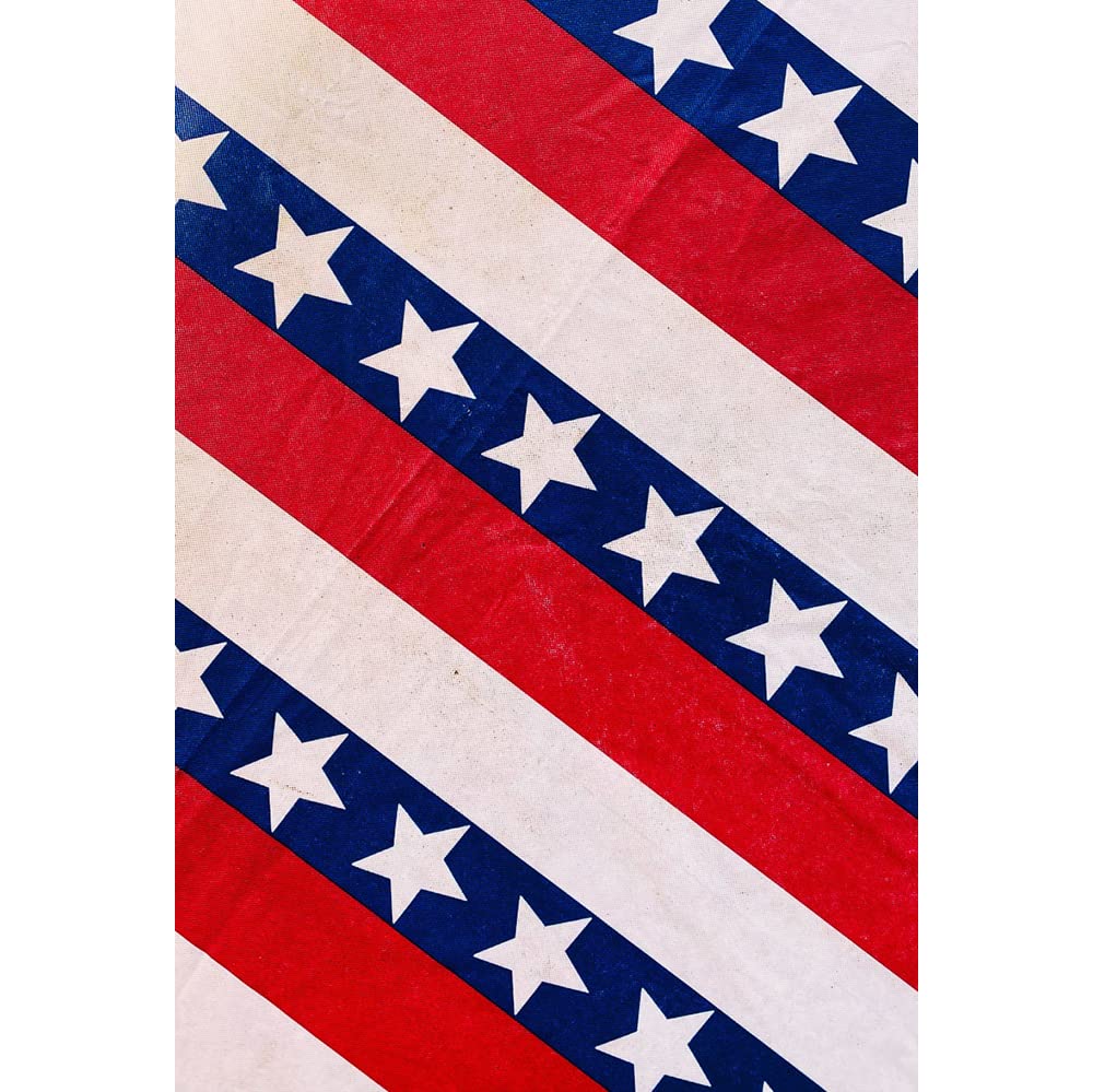 5x7ft American Flag Backdrop - Stars and Stripes Photography Background for Patriotic Events, National Flag Day, Portrait Studio, Party Decorations | Perfect for 4th of July, Veterans Day, and Patriotic Photo Shoots