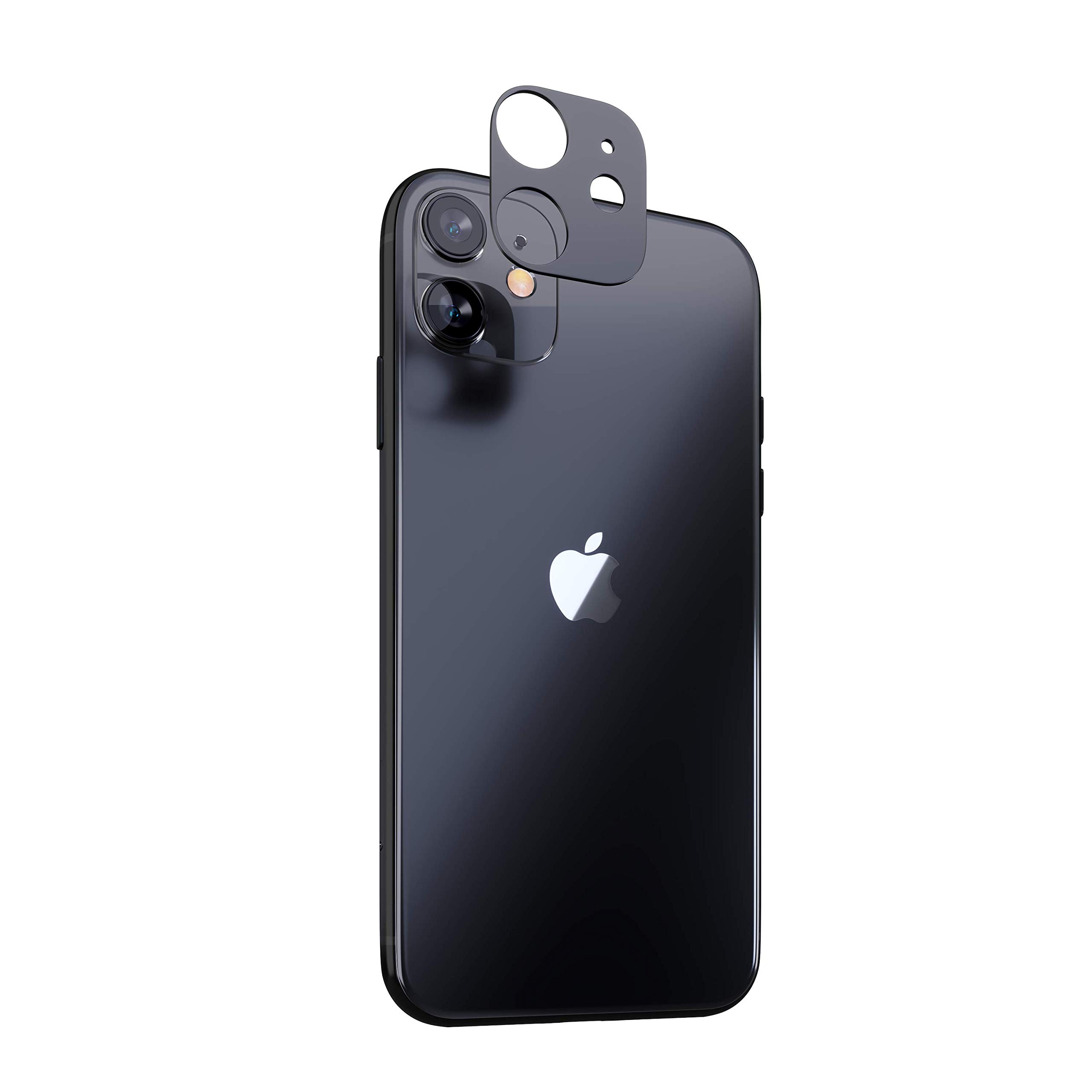 innoGadgets iPhone 11 Camera Lens Protector - Shockproof & Scratch Resistant Cover with Cleaning Kit - Perfect for Outdoor Adventures, Travel & Daily Protection (Black)